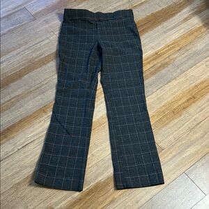 Simply Vera Vera Wang Charcoal Checkered Pants